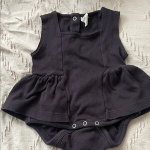 Kate Quinn Black Sleeveless Diaper Cover